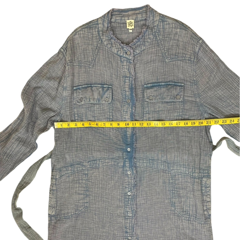 Ivy Jane Gauze Shirt Dress NWT (H-1) - Picture 8 of 12